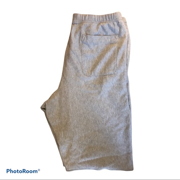 Champion Reverse Weave Gray Cut Off Shorts /Large - Picture 2 of 4